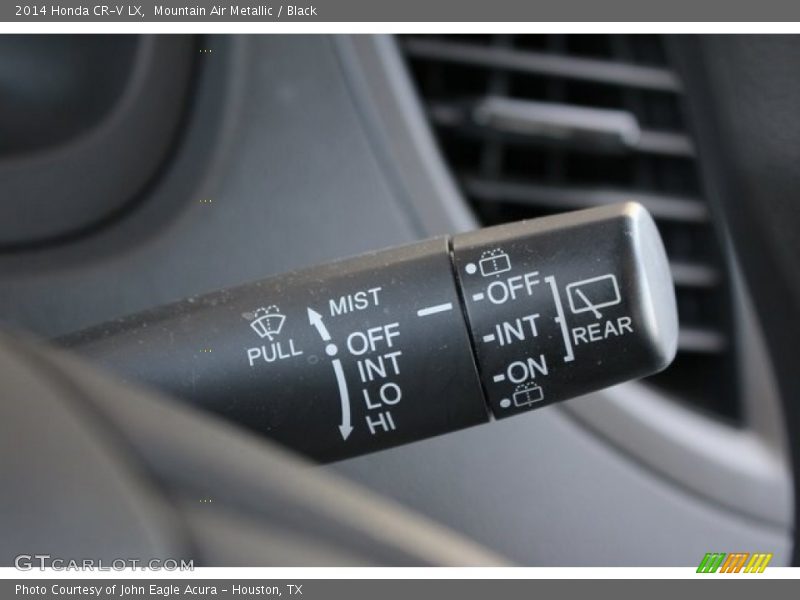 Mountain Air Metallic / Black 2014 Honda CR-V LX