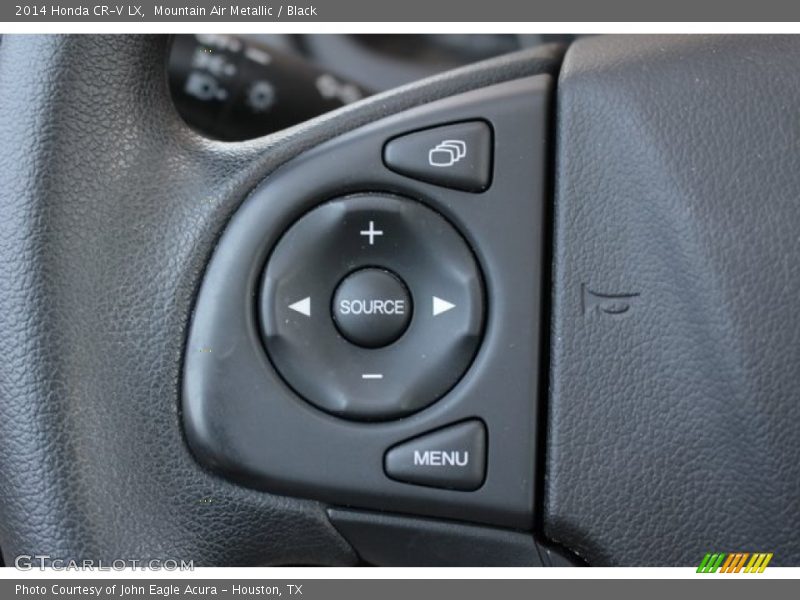 Mountain Air Metallic / Black 2014 Honda CR-V LX