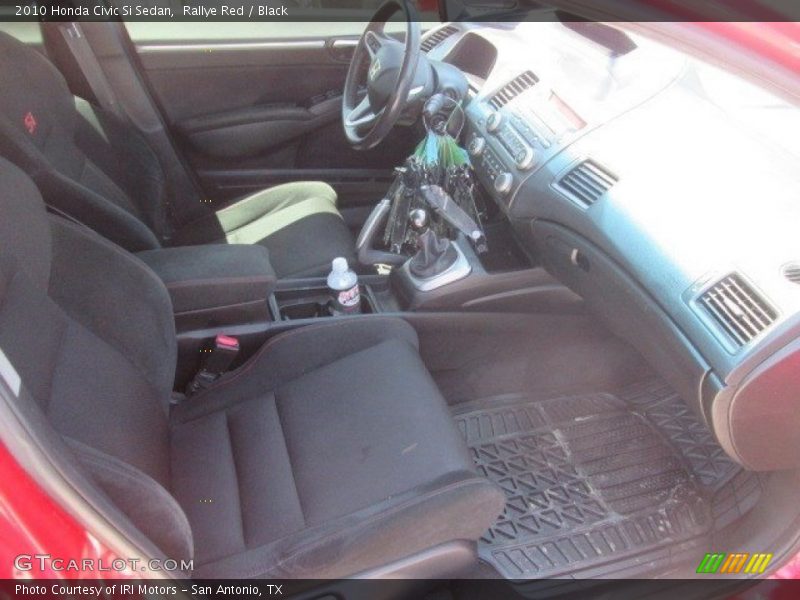 Rallye Red / Black 2010 Honda Civic Si Sedan