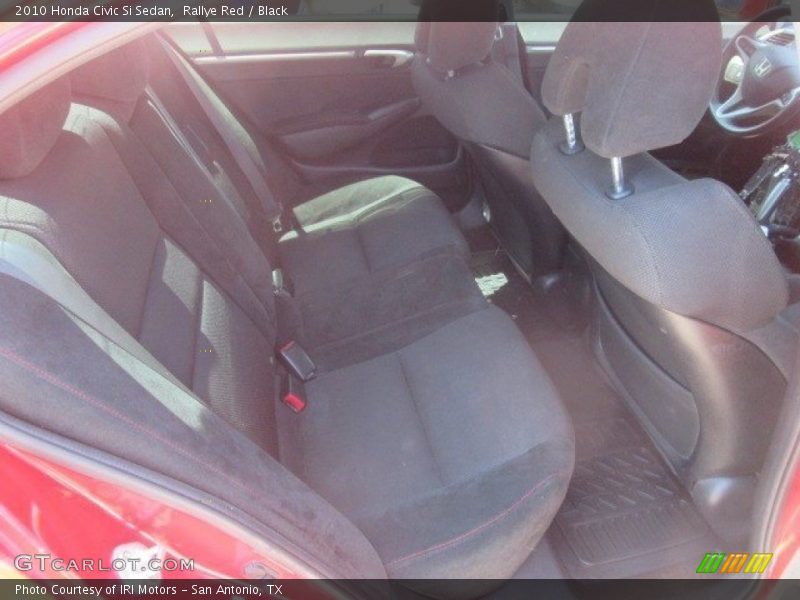 Rallye Red / Black 2010 Honda Civic Si Sedan