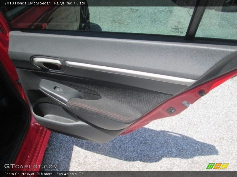 Rallye Red / Black 2010 Honda Civic Si Sedan