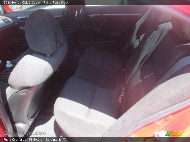 Rallye Red / Black 2010 Honda Civic Si Sedan