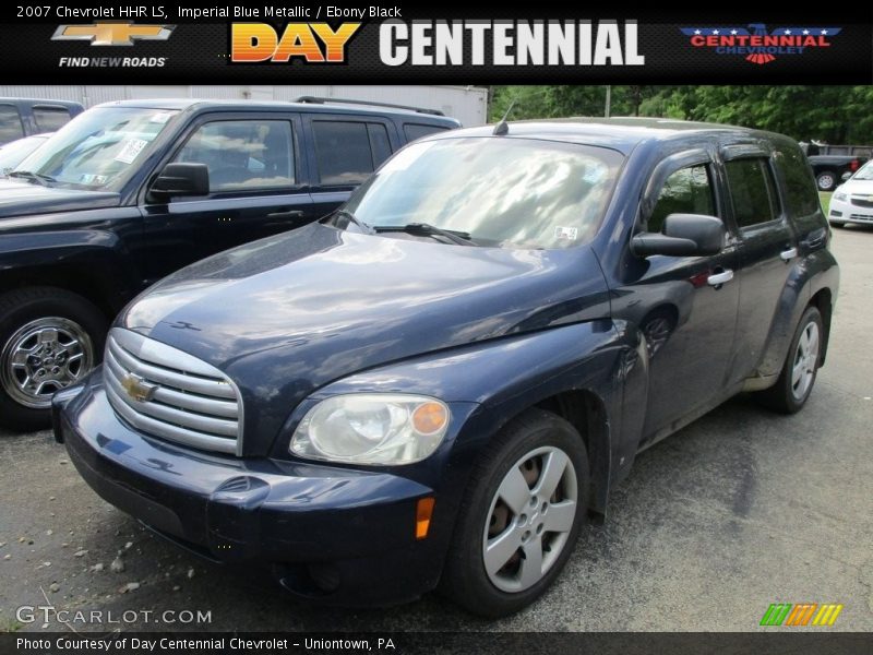 Imperial Blue Metallic / Ebony Black 2007 Chevrolet HHR LS