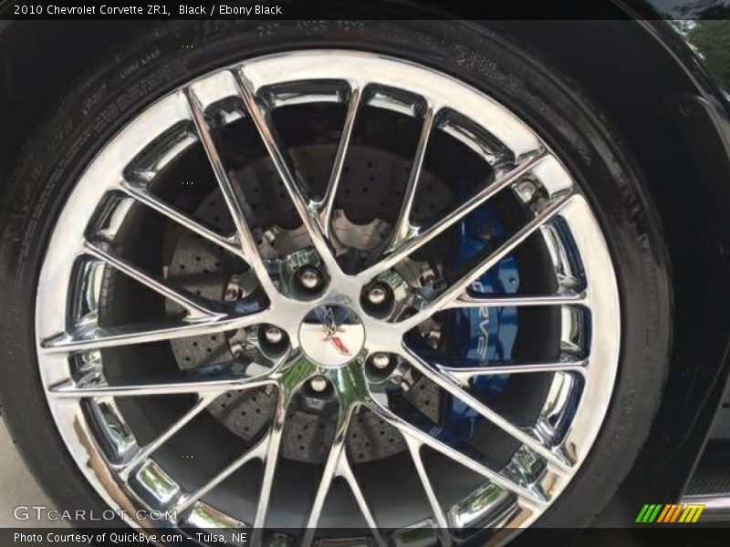 Black / Ebony Black 2010 Chevrolet Corvette ZR1