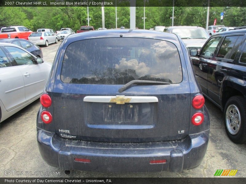 Imperial Blue Metallic / Ebony Black 2007 Chevrolet HHR LS