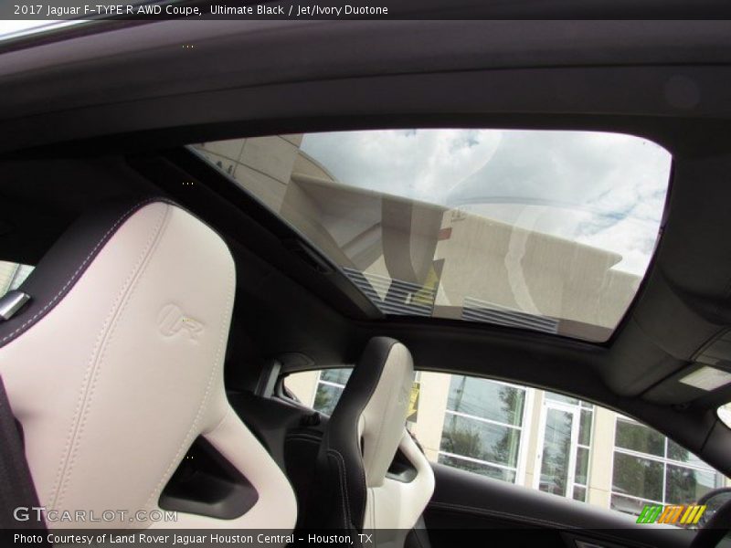 Sunroof of 2017 F-TYPE R AWD Coupe