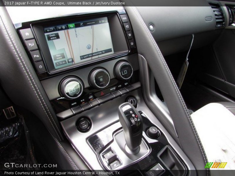 Controls of 2017 F-TYPE R AWD Coupe