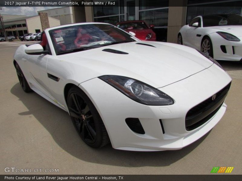 Front 3/4 View of 2017 F-TYPE Premium Convertible