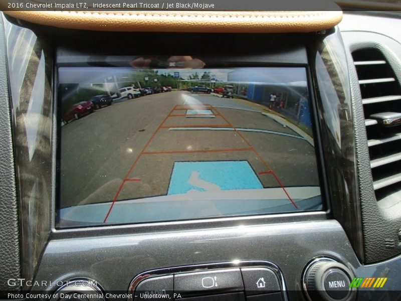 Iridescent Pearl Tricoat / Jet Black/Mojave 2016 Chevrolet Impala LTZ