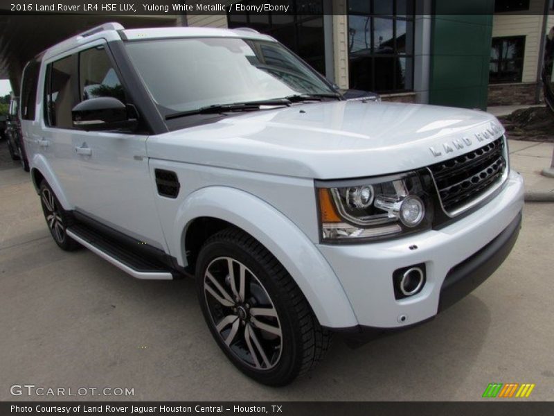Yulong White Metallic / Ebony/Ebony 2016 Land Rover LR4 HSE LUX