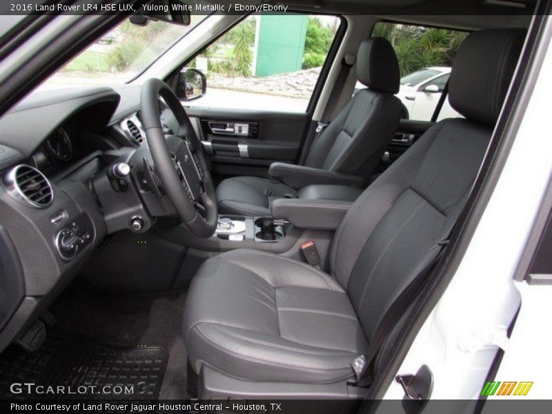 Yulong White Metallic / Ebony/Ebony 2016 Land Rover LR4 HSE LUX
