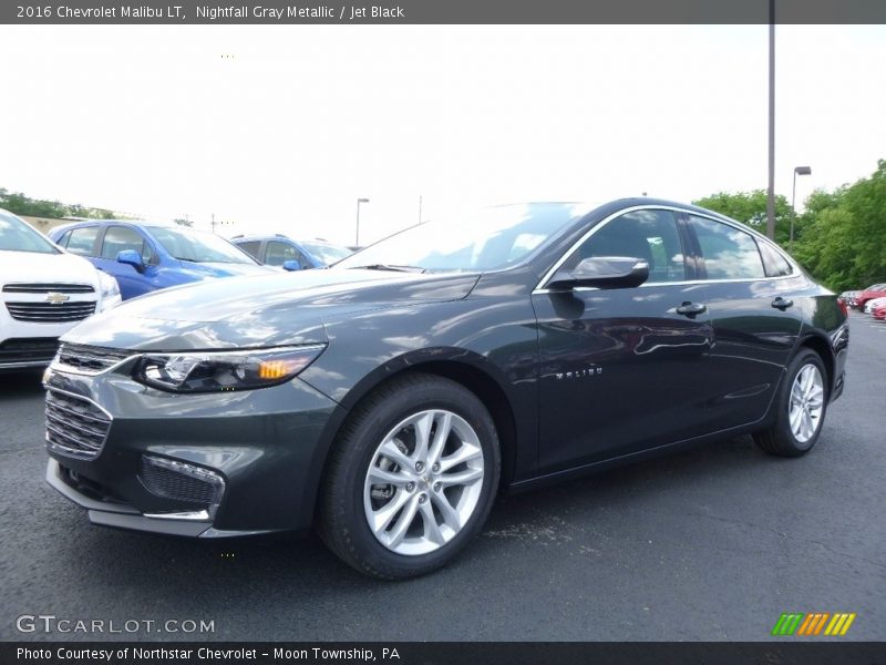 Nightfall Gray Metallic / Jet Black 2016 Chevrolet Malibu LT