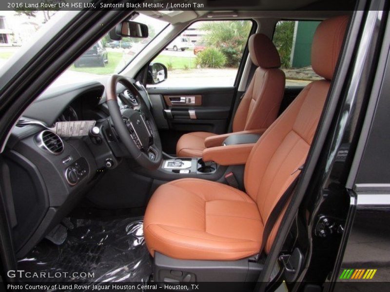 Santorini Black Metallic / London Tan 2016 Land Rover LR4 HSE LUX