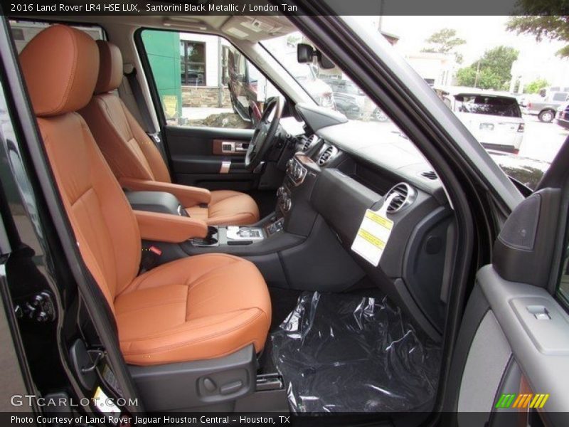 Santorini Black Metallic / London Tan 2016 Land Rover LR4 HSE LUX