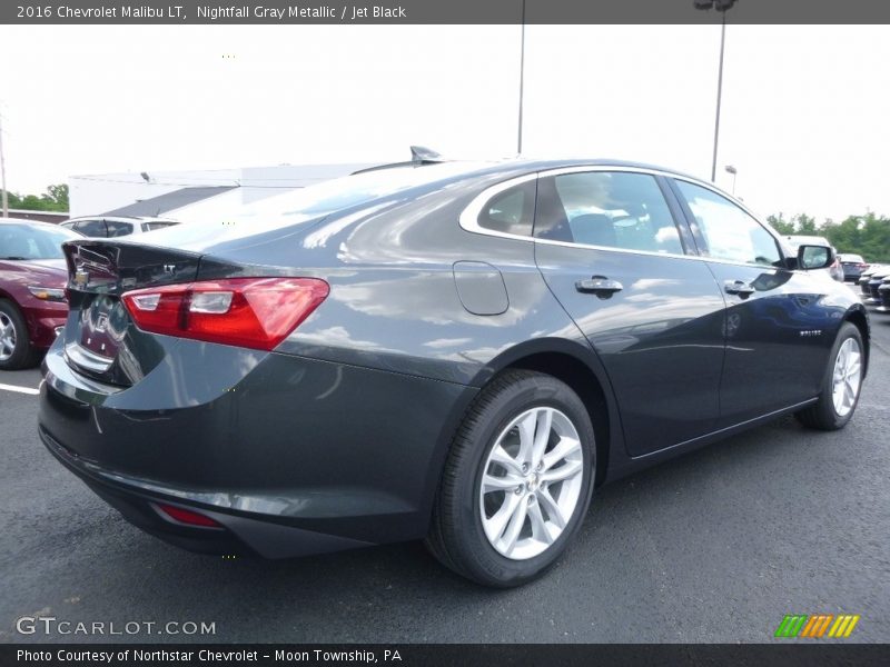 Nightfall Gray Metallic / Jet Black 2016 Chevrolet Malibu LT