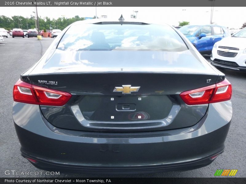 Nightfall Gray Metallic / Jet Black 2016 Chevrolet Malibu LT