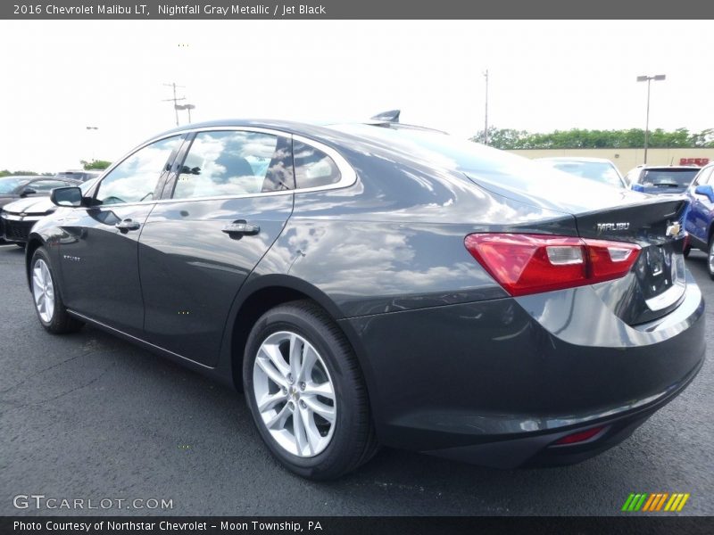 Nightfall Gray Metallic / Jet Black 2016 Chevrolet Malibu LT