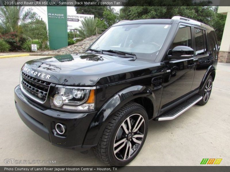 Santorini Black Metallic / London Tan 2016 Land Rover LR4 HSE LUX