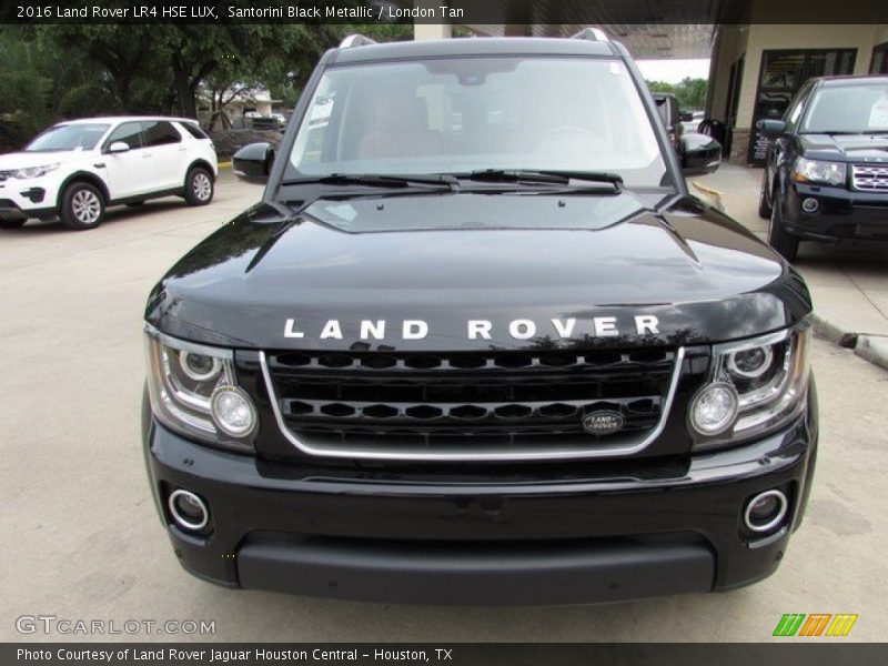 Santorini Black Metallic / London Tan 2016 Land Rover LR4 HSE LUX