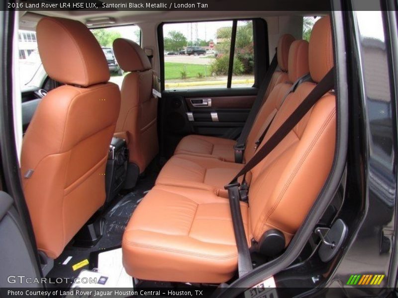 Santorini Black Metallic / London Tan 2016 Land Rover LR4 HSE LUX