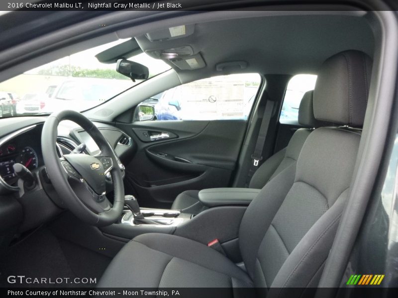 Nightfall Gray Metallic / Jet Black 2016 Chevrolet Malibu LT