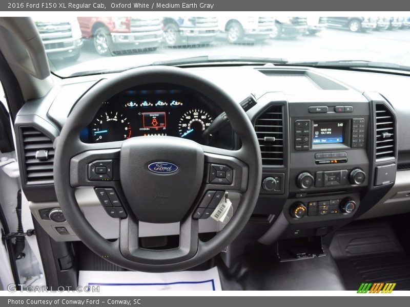 Dashboard of 2016 F150 XL Regular Cab