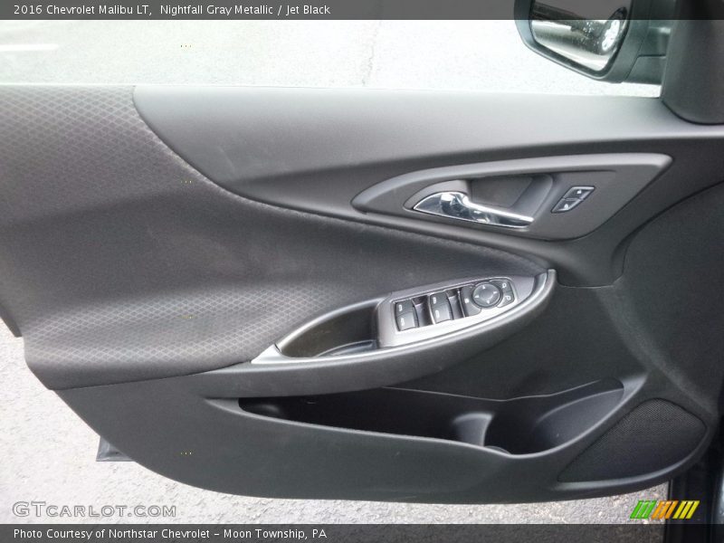 Nightfall Gray Metallic / Jet Black 2016 Chevrolet Malibu LT