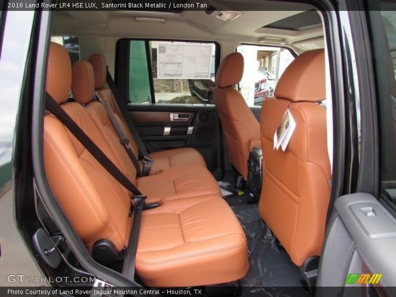 Santorini Black Metallic / London Tan 2016 Land Rover LR4 HSE LUX