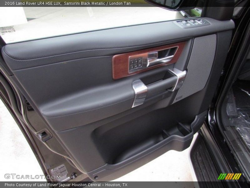Santorini Black Metallic / London Tan 2016 Land Rover LR4 HSE LUX