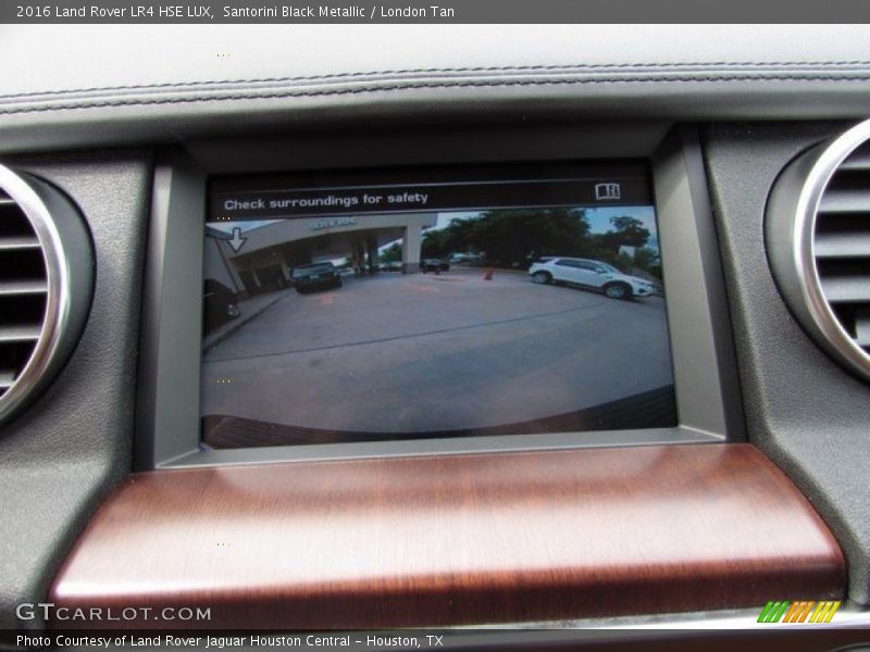 Santorini Black Metallic / London Tan 2016 Land Rover LR4 HSE LUX