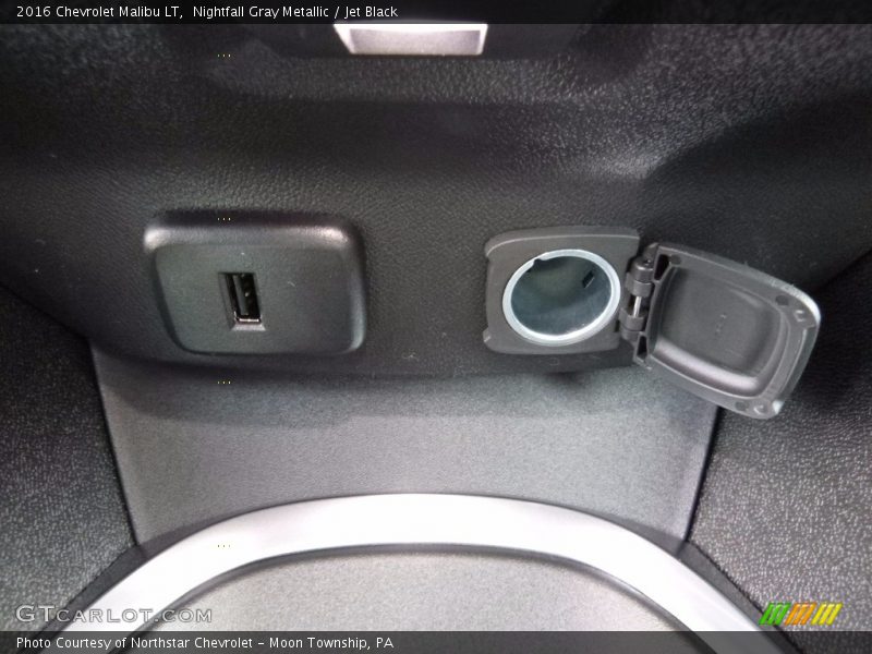 Nightfall Gray Metallic / Jet Black 2016 Chevrolet Malibu LT