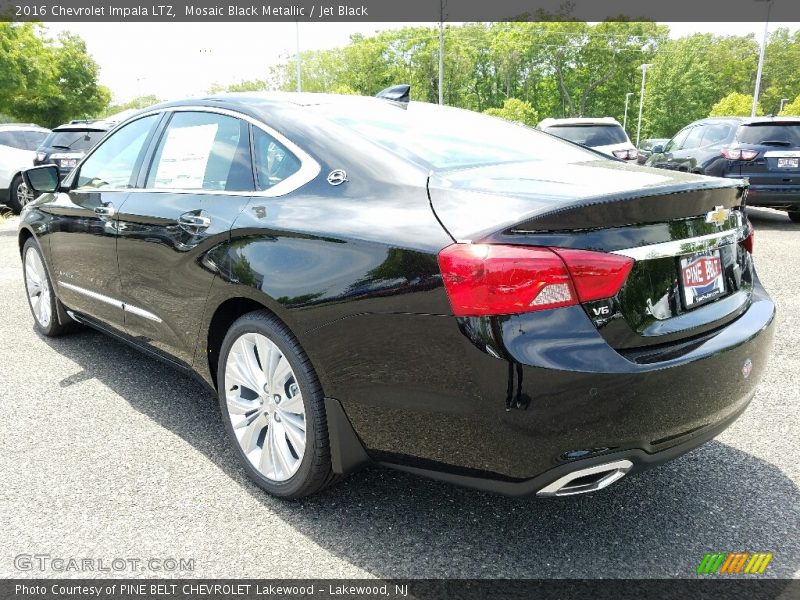 Mosaic Black Metallic / Jet Black 2016 Chevrolet Impala LTZ