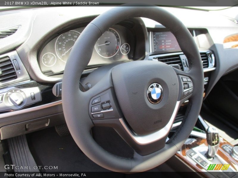  2017 X3 xDrive28i Steering Wheel