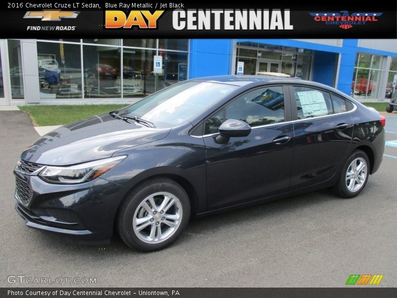 Blue Ray Metallic / Jet Black 2016 Chevrolet Cruze LT Sedan
