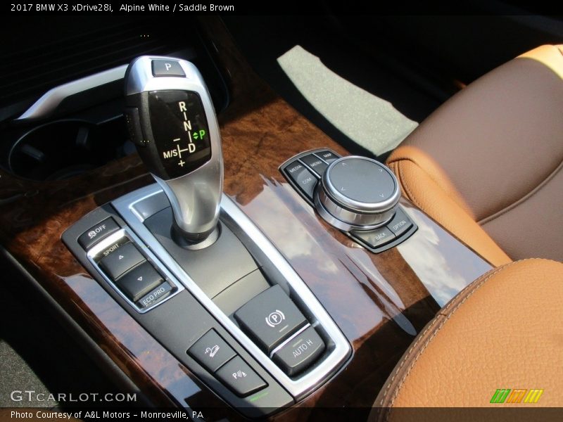  2017 X3 xDrive28i 8 Speed STEPTRONIC Automatic Shifter