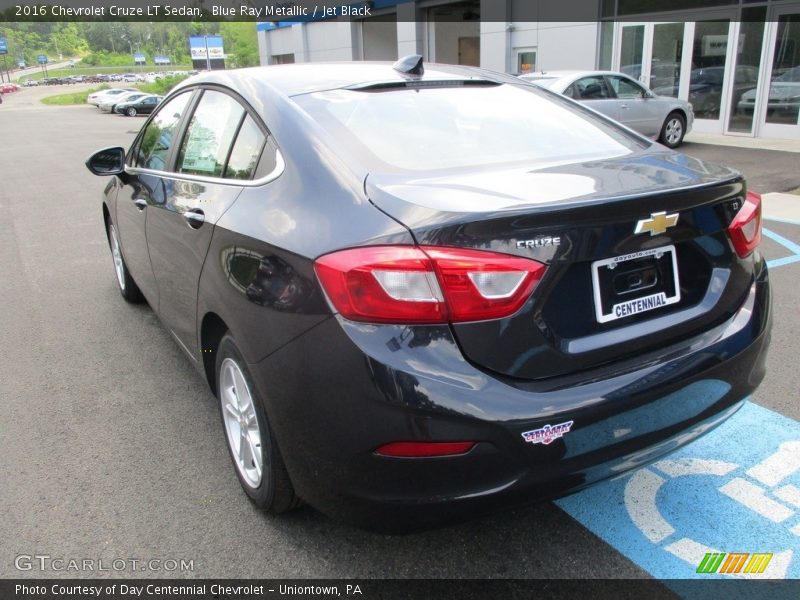 Blue Ray Metallic / Jet Black 2016 Chevrolet Cruze LT Sedan
