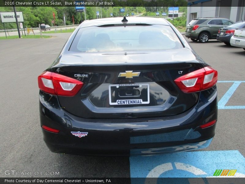 Blue Ray Metallic / Jet Black 2016 Chevrolet Cruze LT Sedan