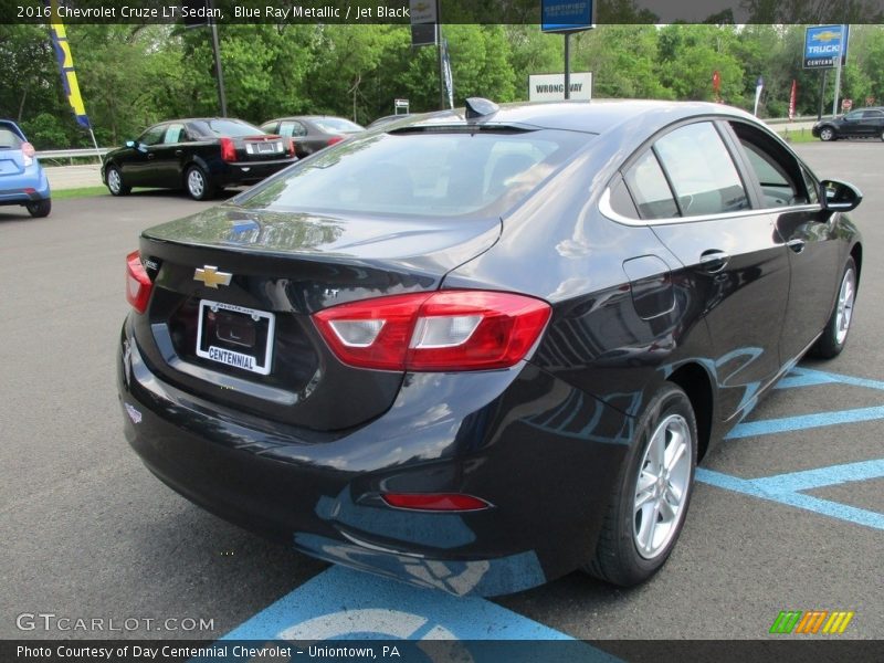Blue Ray Metallic / Jet Black 2016 Chevrolet Cruze LT Sedan