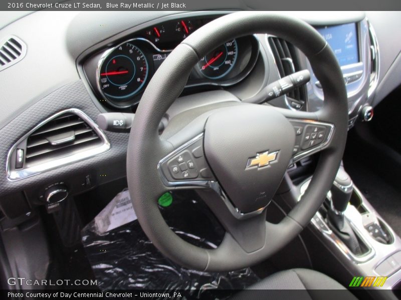 Blue Ray Metallic / Jet Black 2016 Chevrolet Cruze LT Sedan
