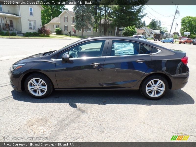 Tungsten Metallic / Jet Black 2016 Chevrolet Cruze LT Sedan