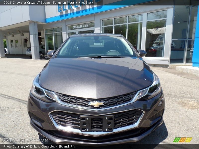 Tungsten Metallic / Jet Black 2016 Chevrolet Cruze LT Sedan