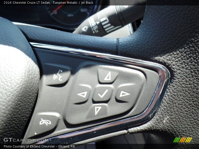 Tungsten Metallic / Jet Black 2016 Chevrolet Cruze LT Sedan