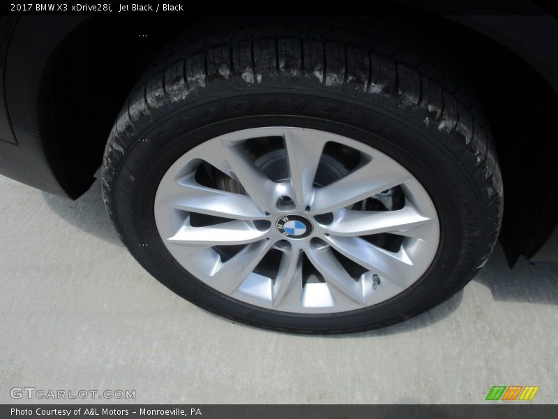 Jet Black / Black 2017 BMW X3 xDrive28i