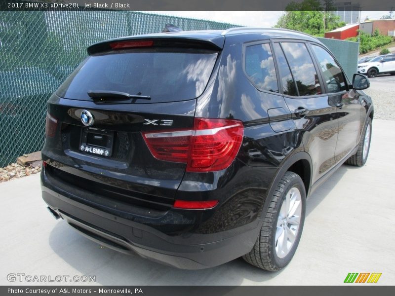 Jet Black / Black 2017 BMW X3 xDrive28i