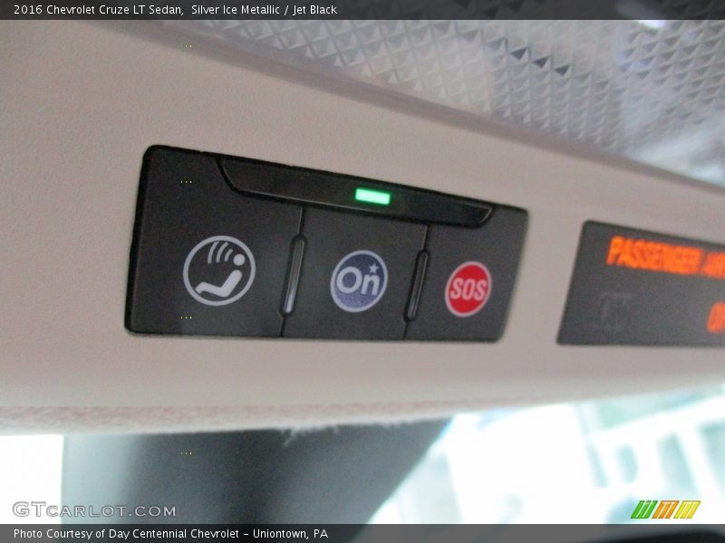 Silver Ice Metallic / Jet Black 2016 Chevrolet Cruze LT Sedan