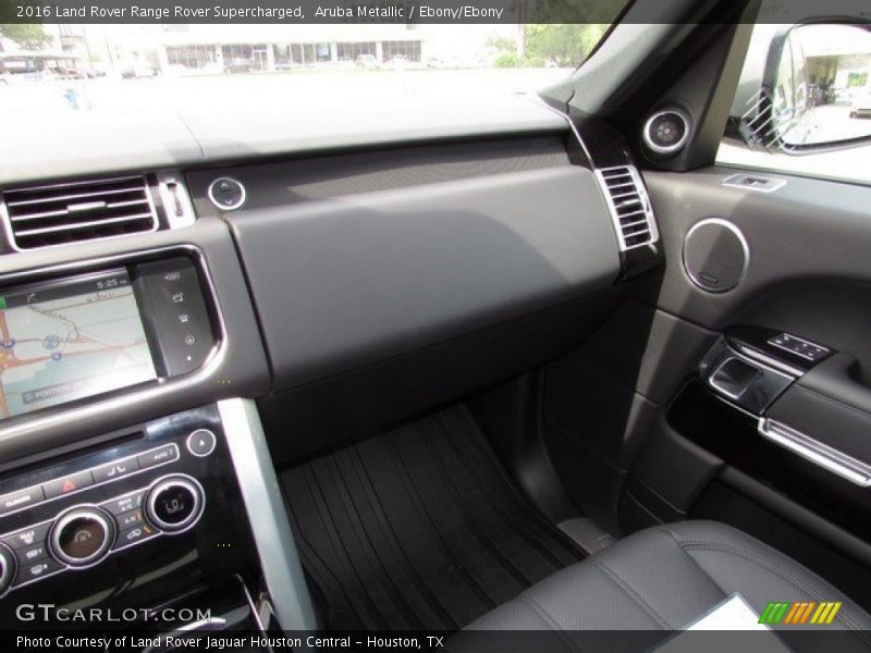 Aruba Metallic / Ebony/Ebony 2016 Land Rover Range Rover Supercharged