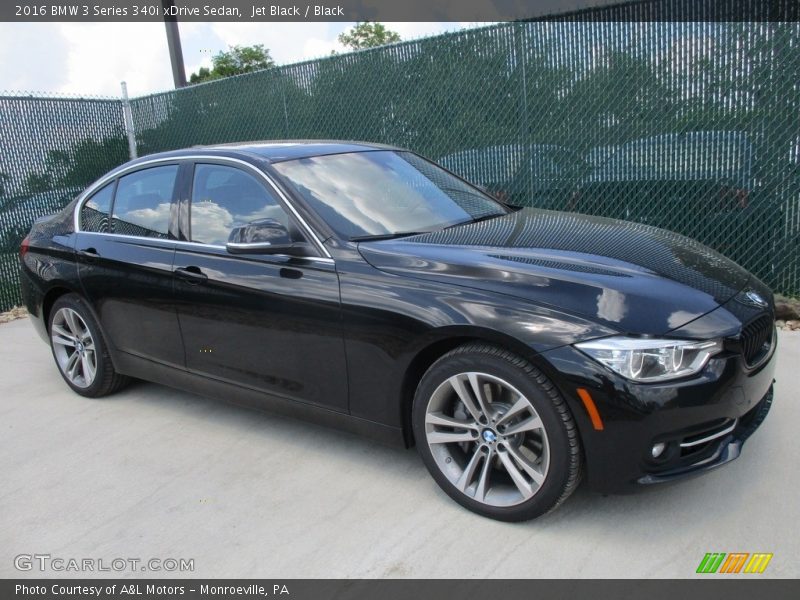 Jet Black / Black 2016 BMW 3 Series 340i xDrive Sedan