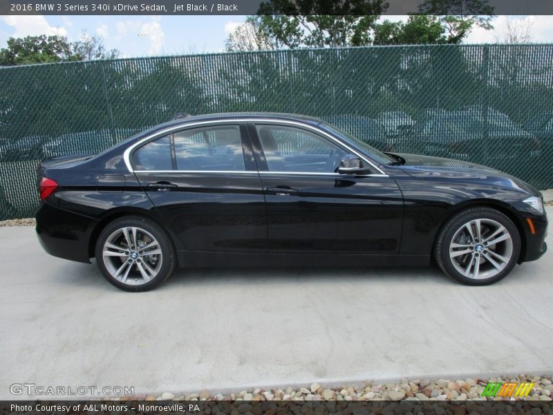 Jet Black / Black 2016 BMW 3 Series 340i xDrive Sedan