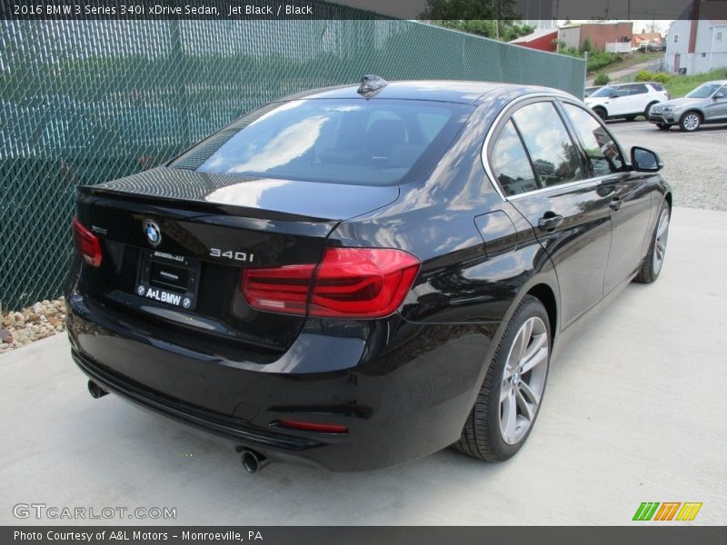 Jet Black / Black 2016 BMW 3 Series 340i xDrive Sedan