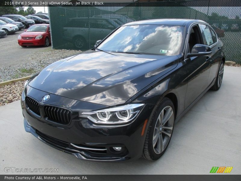 Jet Black / Black 2016 BMW 3 Series 340i xDrive Sedan